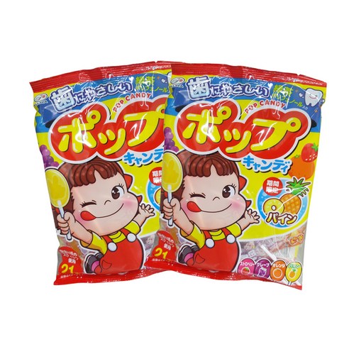 후지야 팝캔디, 126g, 2개