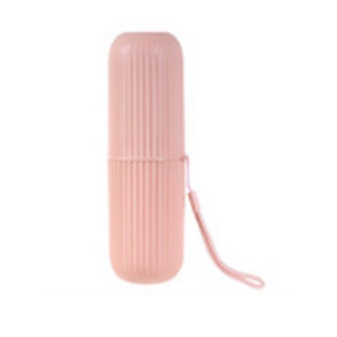 팡팡카트 사무실용 칫솔치약 수납함 핑크, 1개