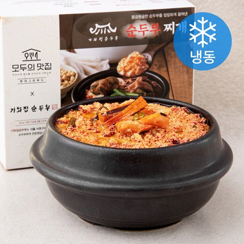 모두의맛집 기와집 순두부 (냉동), 1.006kg, 1개