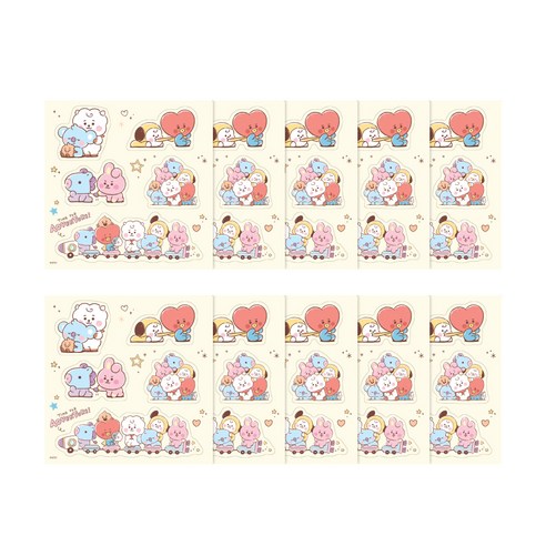 BT21 마그넷 세트, BABY,, 10개