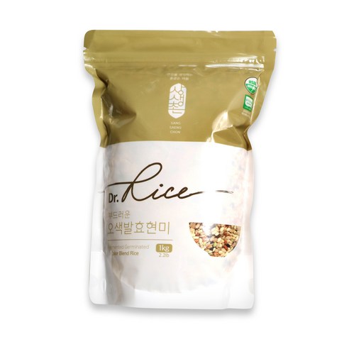 상생촌 슈퍼푸드 오색발효현미, 1kg, 1개