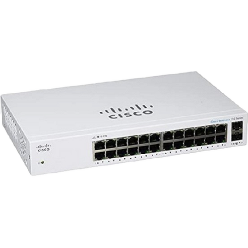 시스코 CBS110 24포트 기가비트 이더넷 2 SFP 스위칭허브 신뢰할 수 있는 네트워크 솔루션