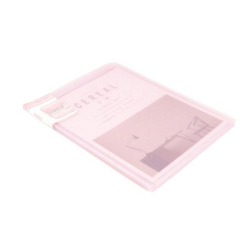 베스트 A4 클리어파일 10p, 레드, 1개