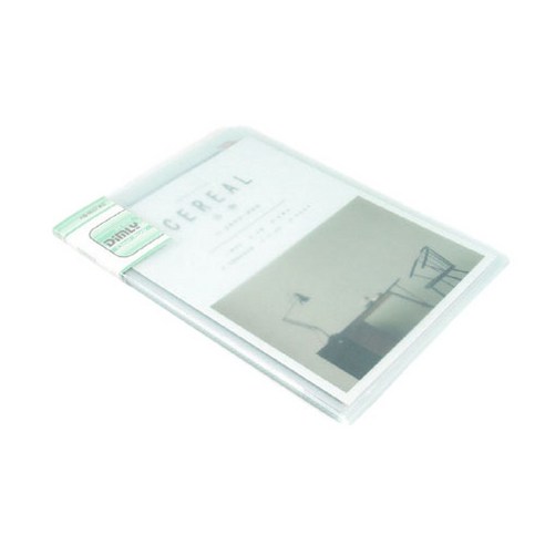 베스트 A4 클리어파일 10p, 그린, 1개