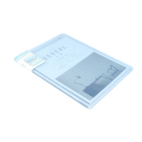 베스트 A4 클리어파일 10p, 블루, 1개