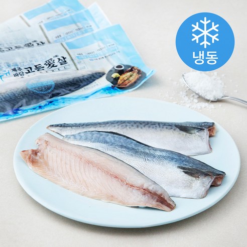 한수위 제주바당 고등애살 (냉동), 300g(3미), 1개