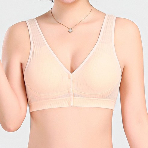 퓨어 코튼 부드러운 임산부 수유 브라