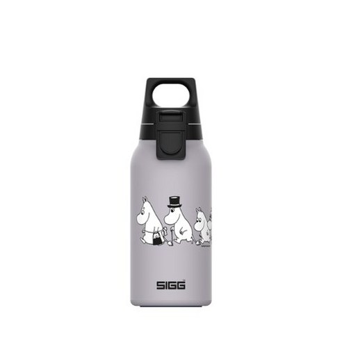 지그 무민 핫앤콜드라이트 보온 보냉 워터 보틀 텀블러, 워크, 330ml, 1세트