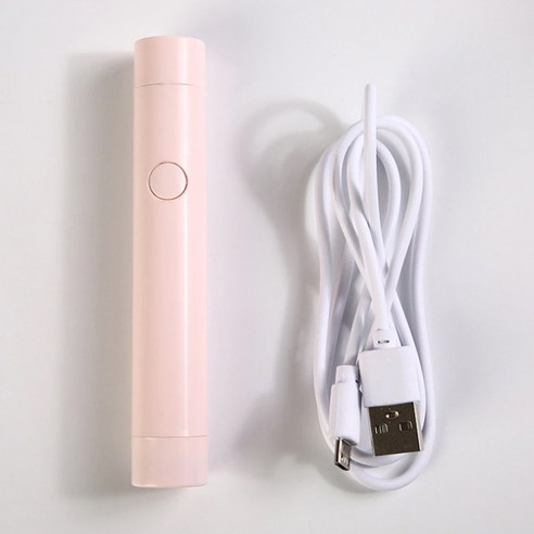 아이빛 베러톤 USB 충전식 젤네일 핀큐어 램프, 핑크, 1개