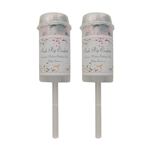 글로리빙 파티 꽃가루 컨페티폭죽 25g, 2개, 15