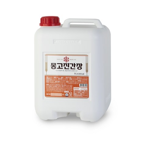 몽고진간장, 1개, 9L