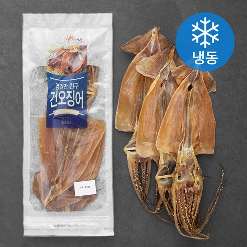 영일만친구 건오징어 3미 (냉동), 240g, 1개