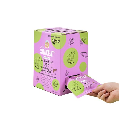 쉨잇 캣 전연령 파우치 박스 북어 건식사료 15p, 생선, 1.2kg, 1개