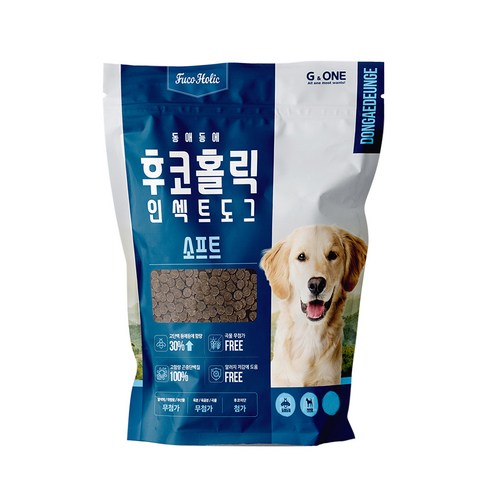 후코홀릭 전연령용 인섹트 도그 동애등에 소프트사료, 곤충, 1개, 3kg