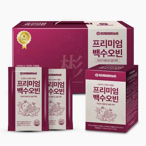 참앤들황토농원 프리미엄 백수오빈 30p, 2.1L, 2세트