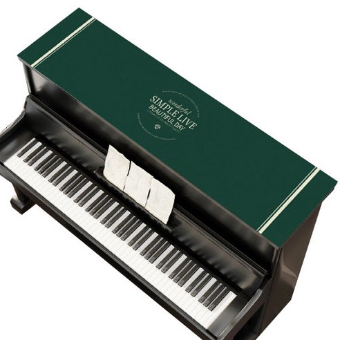 노어딕 스타일 피아노 매트 40 x 160 cm, 18