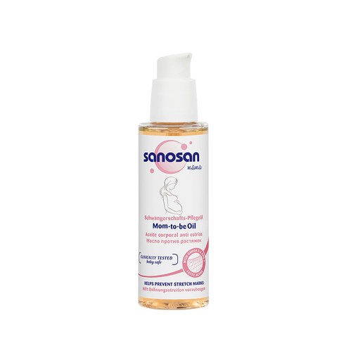 사노산 임산부 마마 맘투비 피부 마사지 오일 100ml, 1개