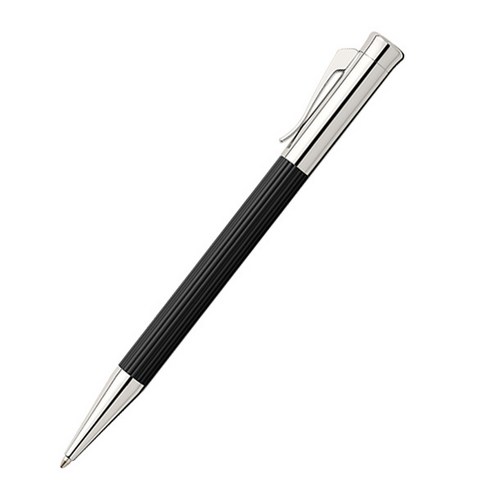 그라폰파버카스텔 타미시오 볼펜 + 볼펜심 0.9~1.0mm 기프트 세트, 블랙(볼펜), 1세트