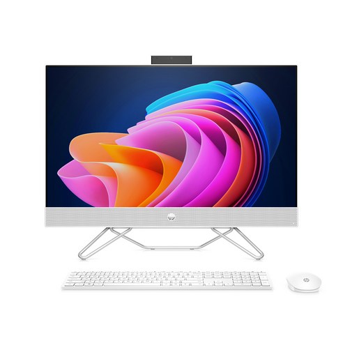 hp일체형pc HP 올인원 일체형 PC 27-cb1005kl (i5-1235U WIN미포함 RAM 8GB NVMe 512GB) + 무선 키보드 + 마우스, 기본형