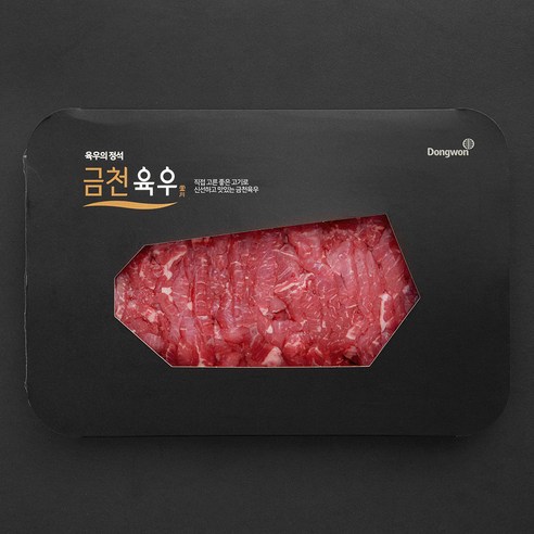 동원 금천육우 국내산 소고기 잡채용 (냉장), 300g, 1팩
