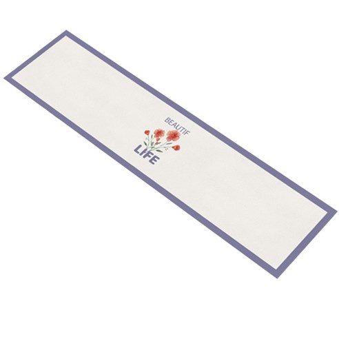 에어 플라워리 피아노 상단 매트 30 x 150 cm, TYPE 03, 1개