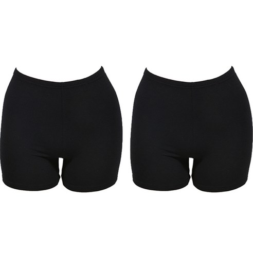 TS7 여성용 2부 기모 속바지 2p