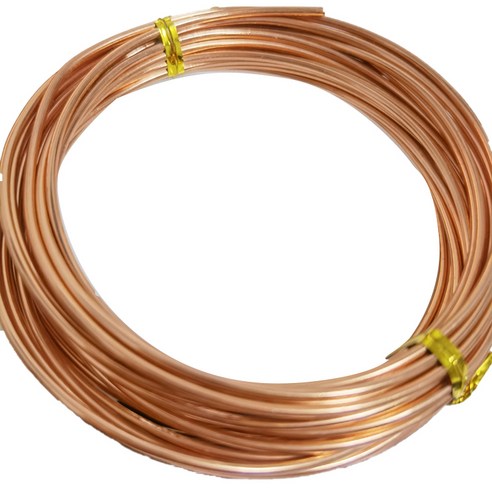 수공예 컬러 철사 2mm, 48샴페인, 1개