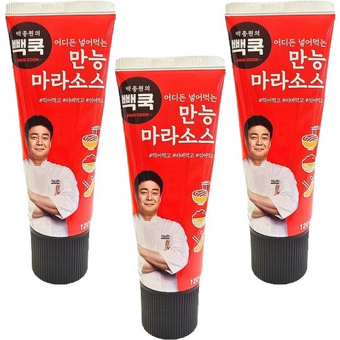 빽쿡 만능 마라소스, 120g, 3개