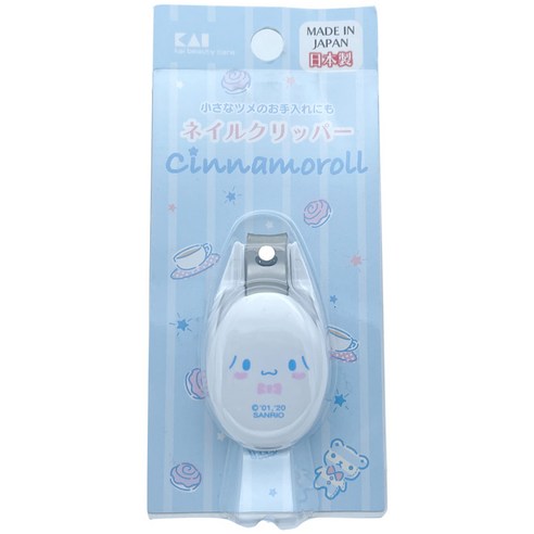 산리오 유아용 손톱깎이, 시나모롤 화이트, 1개