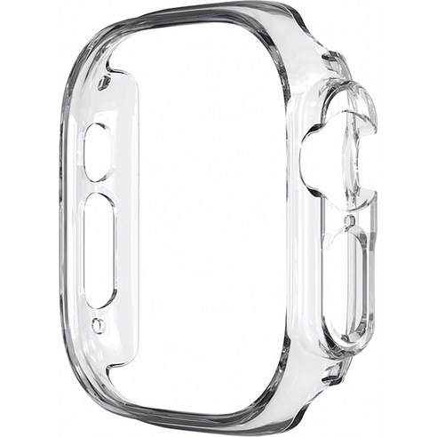 스페이스쉴드 애플워치8 울트라 호환 범퍼 PC 보호 케이스 49mm, 투명