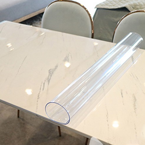 예피아 PVC 투명매트 모서리라운딩, 투명, 60cm x 180cm x 3mm