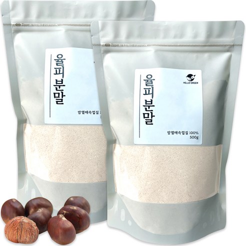 헬로우그린 율피 분말, 2개, 500g
