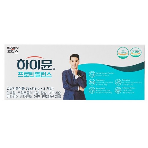 일동후디스 하이뮨 프로틴 밸런스 스틱 2p, 38g, 1개