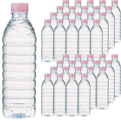 크리스탈 무라벨 생수, 500ml, 2개