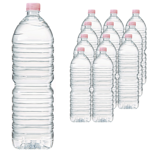크리스탈 무라벨 생수, 2L, 2개
