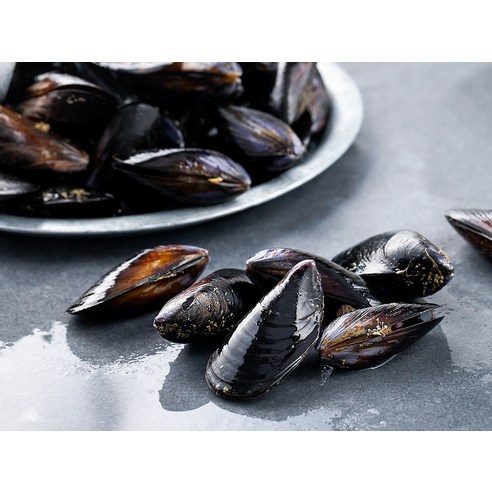 바다의 깊은 풍미, 식탁 위의 행복, 바다자리 국산 생물 홍합