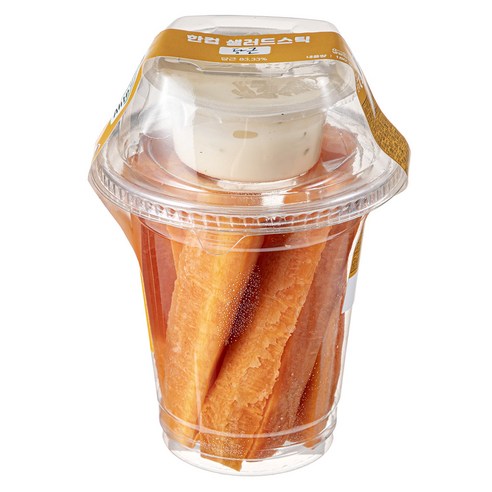 한입가득 맛과 영양이 가득한 당근 스틱