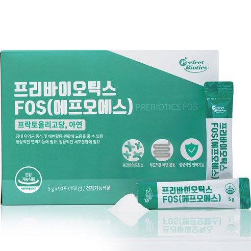 비타민마을 퍼펙트바이오틱스 프리바이오틱스 FOS, 5g, 90포