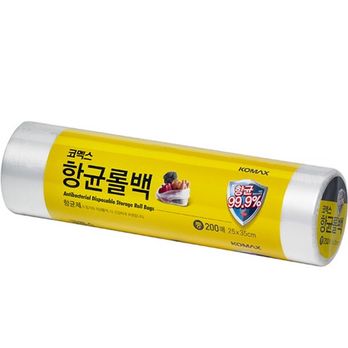 코멕스 롤백 대 300 x 400 mm, 대(L), 500매, 3개 롤팩