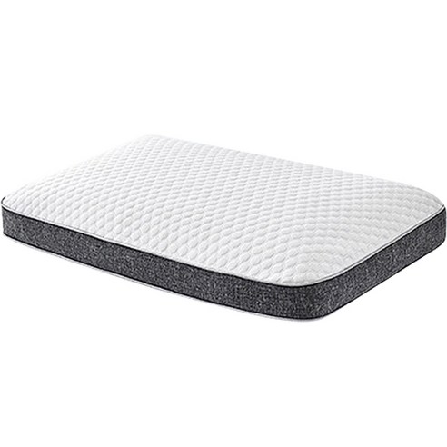 일상나눔 프리미엄 메모리폼 경추 베개, 그레이, 1개