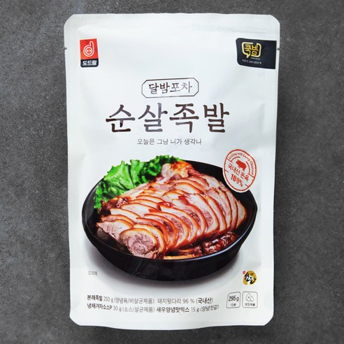 달밤포차 순살족발, 295g, 1개