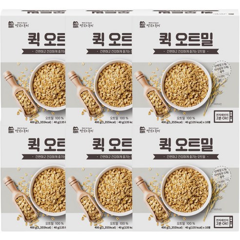 맛있는풍경 퀵 오트밀, 400g, 1개