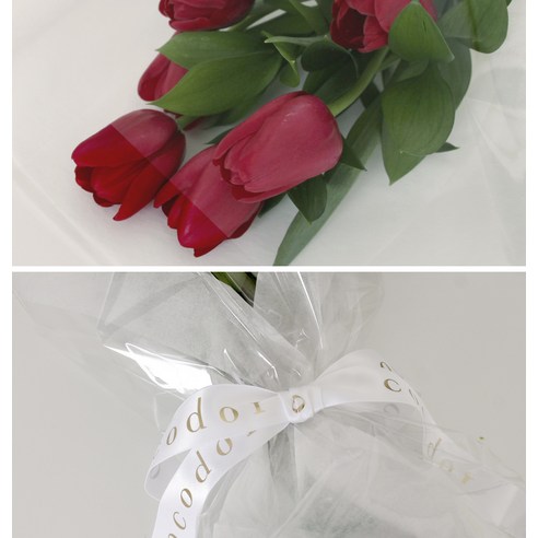 우아함과 향기로 마음을 전하는 레드 튤립 꽃다발