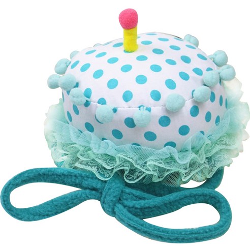 츠츠마켓 케이크 생일 파티 모자, 블루, 1개