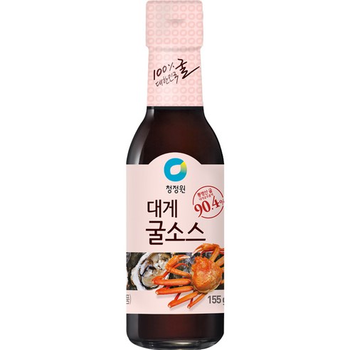 대상 청정원 대게 굴 소스, 155g, 1개
