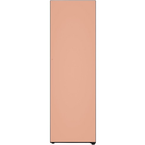 LG전자 오브제컬렉션 컨버터블 패키지 글라스 냉동전용고 좌터치 / 좌열림 324L 방문설치, 오브제컬렉션 크림 피치, Y322AA3(Y322GH3S)