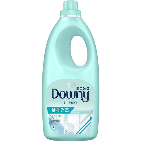 다우니 엑스퍼트 실내건조 프레쉬클린 초고농축 섬유유연제 본품, 2L, 1개