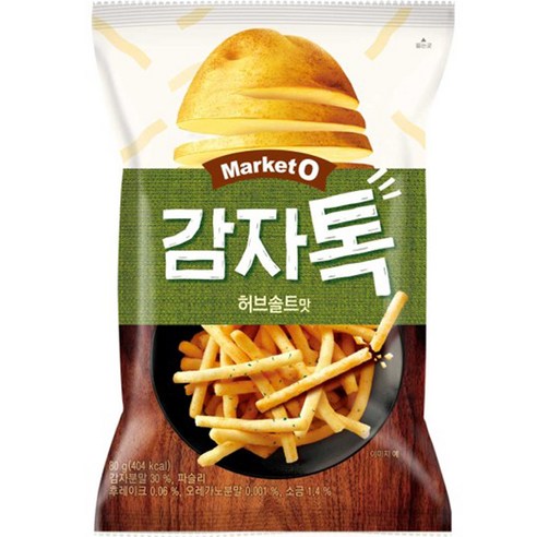 오리온 감자톡 허브솔트맛, 80g, 1개