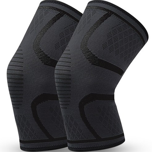그리뉴얼 나일론 운동 무릎 보호대 블랙 2p, 3세트