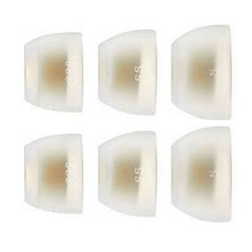 아즈라 맥스 TWS / 갤럭시버즈2 용 이어팁 교체용캡 양쪽 혼합형 SSS + SS + S 세트, 아이보리 Best Top3